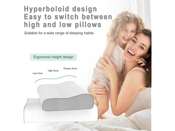 Phent zari Memory Foam Cervical Pillow