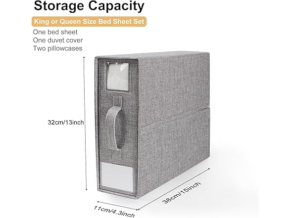 DELLAN Bed Sheet Organizer
