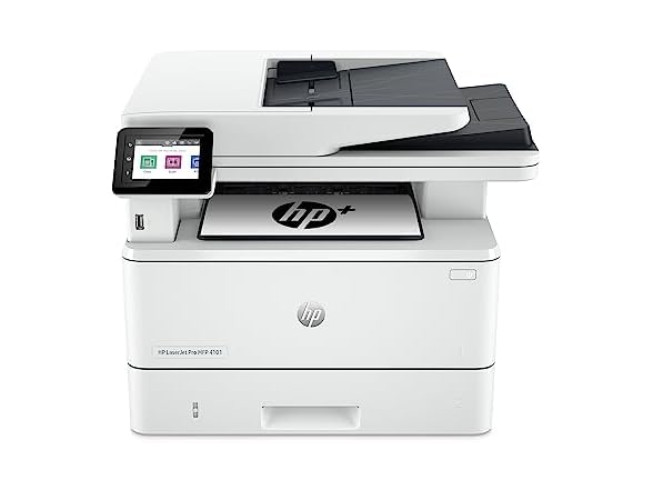 HP LaserJet Pro MFP 4101fdwe Wireless Black & White Monochrome Printer