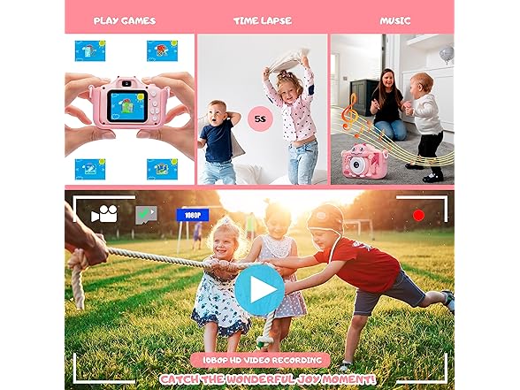 iMisH Upgrade 48M Kids Camera