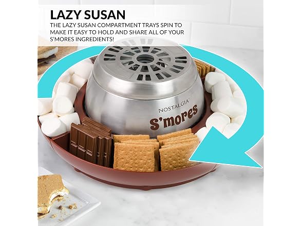 Nostalgia Tabletop Indoor Electric S'mores Maker 