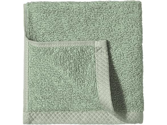 Amazon Basics Cotton Washcloths 12-Pack