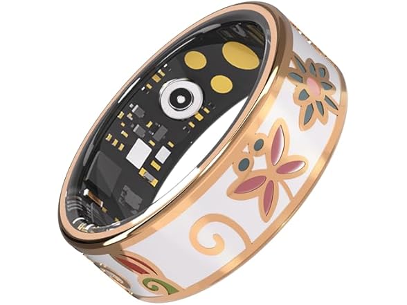 Enamel Craft Smart Ring Size 8