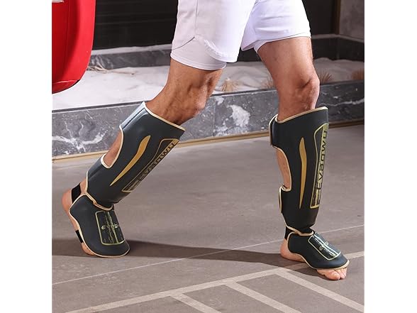 Evagwy MMA Martial Arts Shin Guards (L)