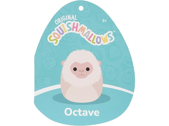 Squishmallows Original 16in Octave The Tan Snow Monkey - Gallery 6