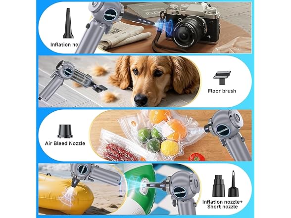 DYNGSHOO Cordless Car Vacuum 25000Pa
