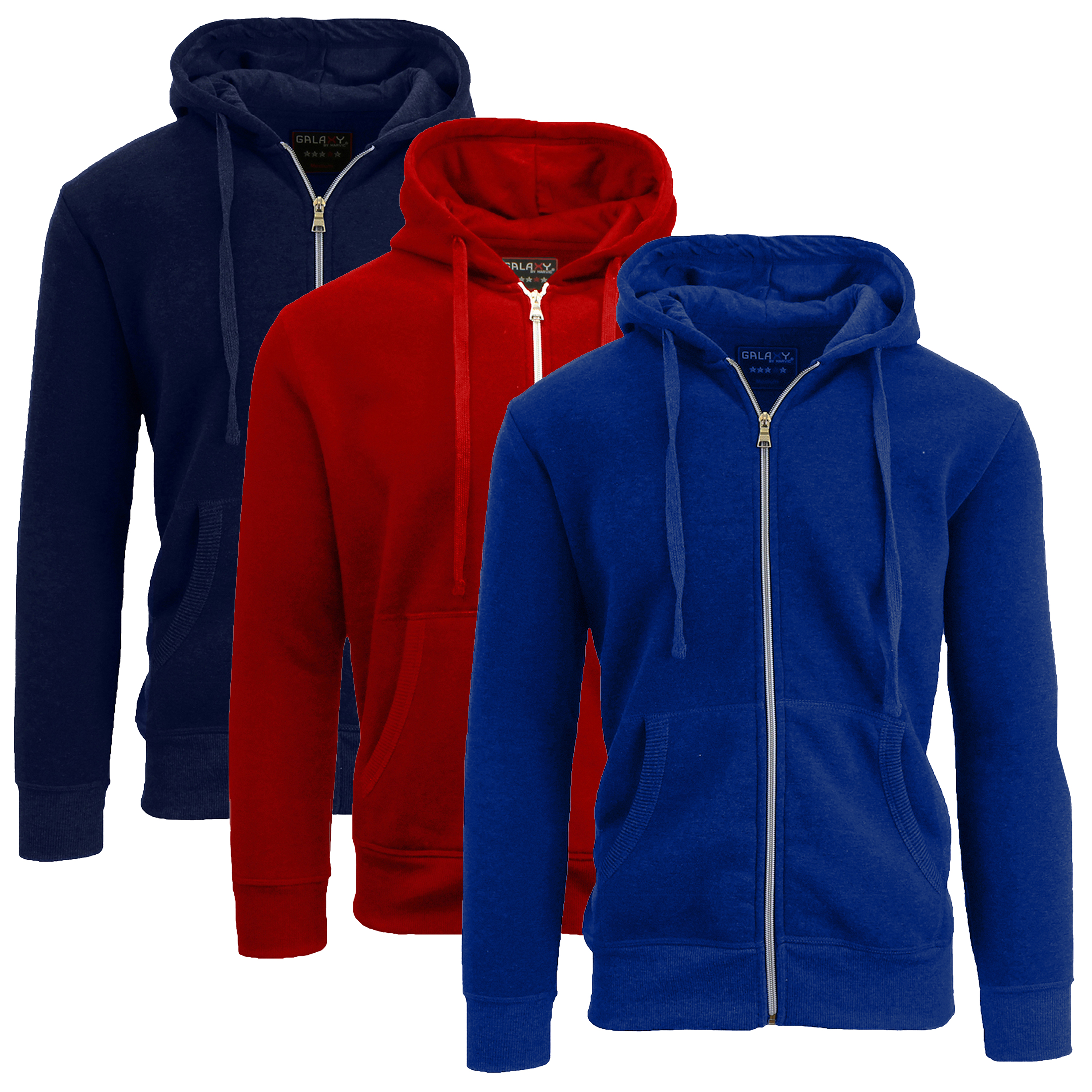 Boys Fleece-Lined Zip Sweater Hoodie - Gallery 28