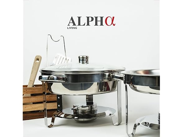Alpha Living Chafing Dish Buffet Set