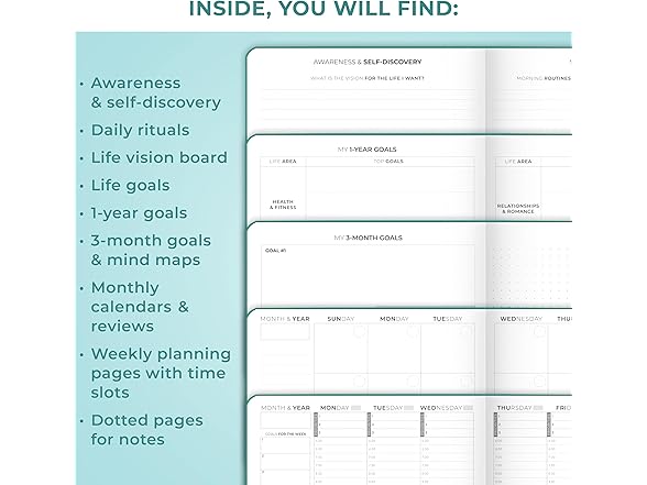 Weekly & Monthly Schedule Planner - Gallery 5