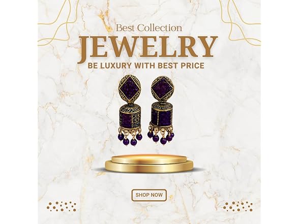 Light Weight Wedding Earrings