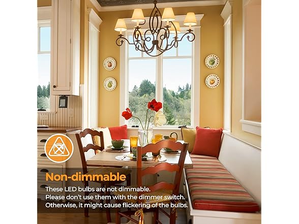 Brightever Vintage LED Edison Bulbs 8Pk