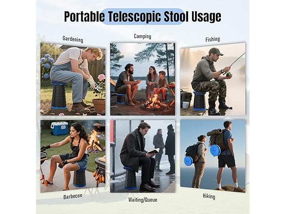 Doseno Upgraded Foldable Stool