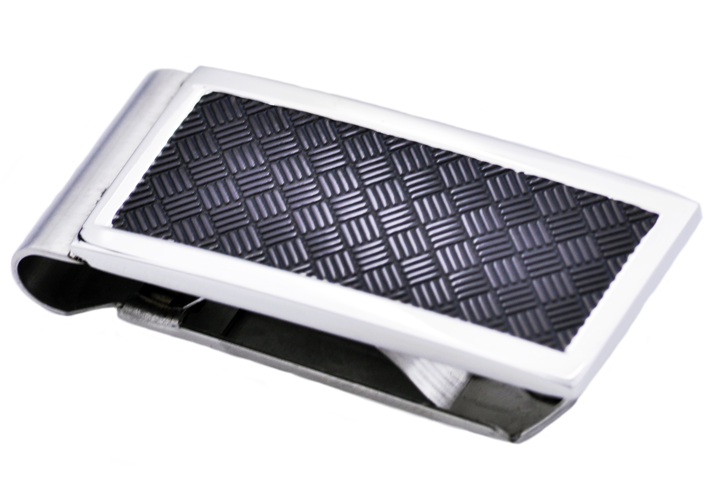 Stainless Steel Chevron Money Clip - Gallery 5