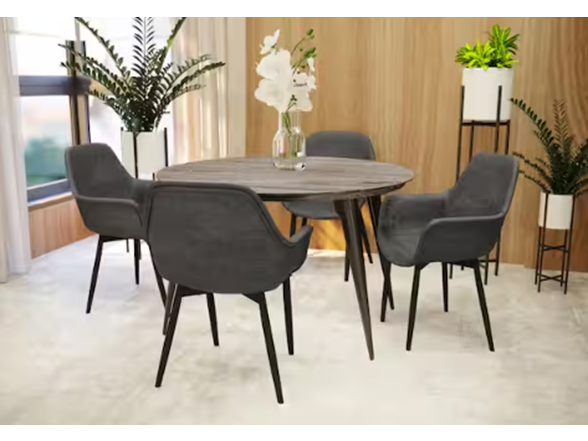 LeisureMod Ravenna Round Table