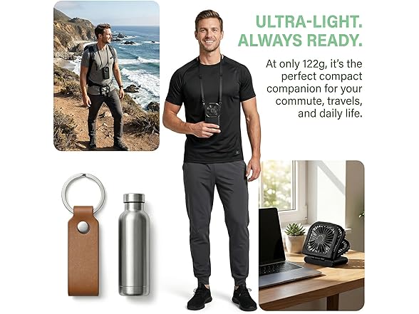High-Speed Handheld & Neck Fan