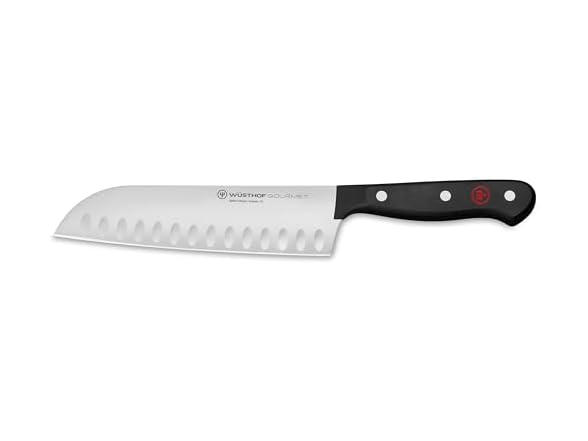 WUSTHOF Gourmet 7" Hollow Edge Santoku Knife
