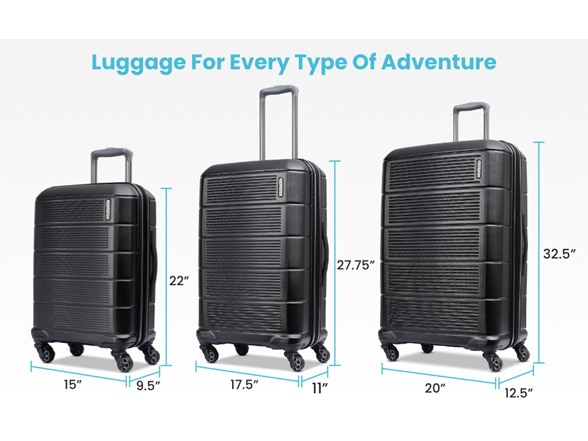 American Tourister Stratum 2.0 Expandable Hardside 2Pc Set