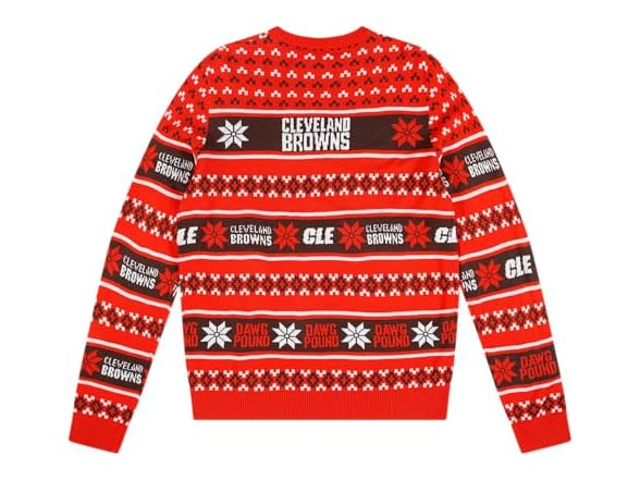 CLEVELAND BROWNS Big Logo Sweater (M)