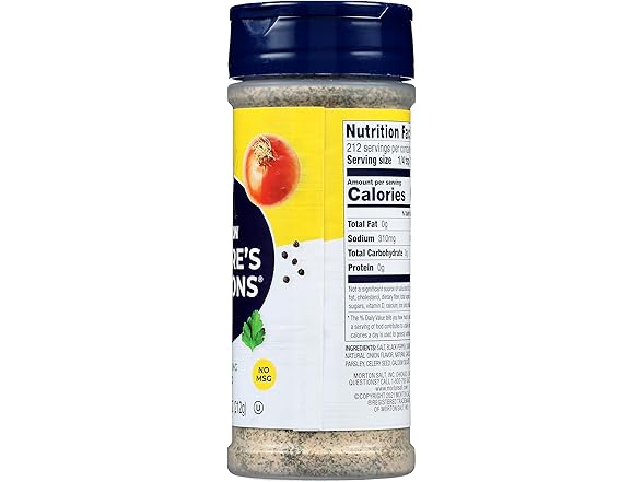 Morton, Nature's Seasons Seasoning Blend, 7.5 oz