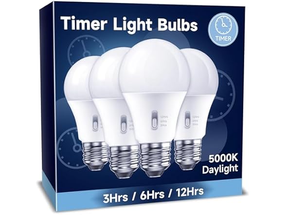 UNILAMP UNILAMP Timer Light Bulbs