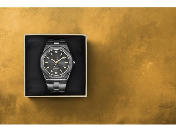 Perry Ellis Ultra Slim Watch Octagon Dial