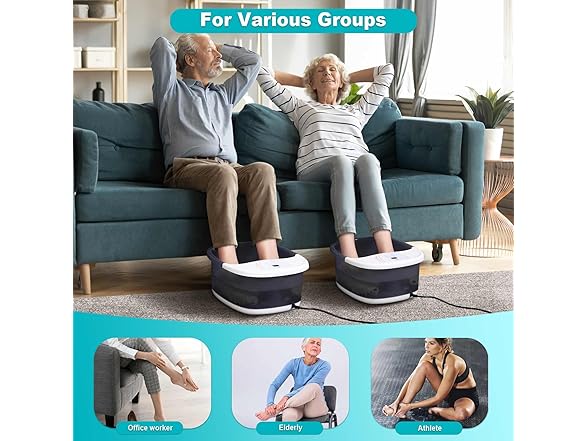 Foot Spa Bath Massager with Heat
