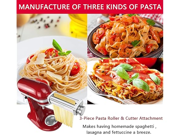 Cofun 3PCS Pasta Attachment