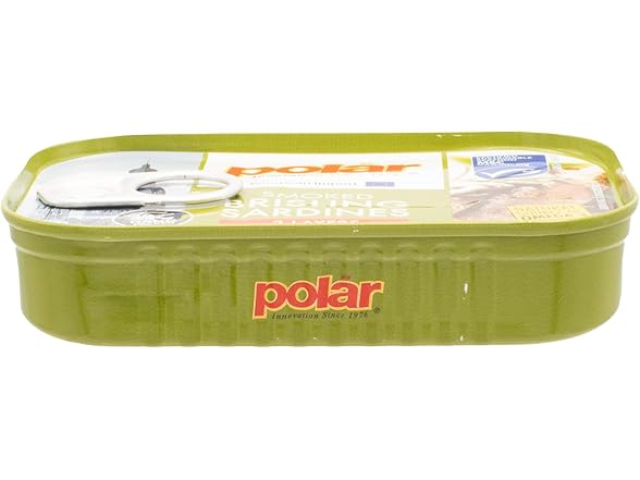 1PK MW Polar Smoked Brisling Sardines, Wild Caught