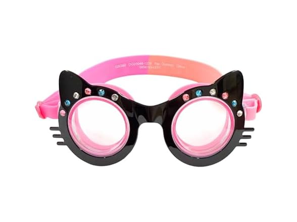 H2O Life Cat Ear Shaped Swim Goggles