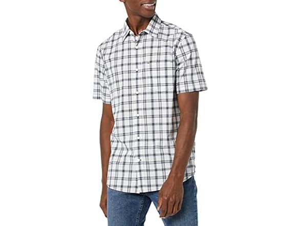 AE Mens SS Dress Shirt Stretch