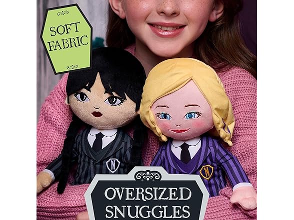 WEDNESDAY Enid Large 15.5-inch Plush Doll