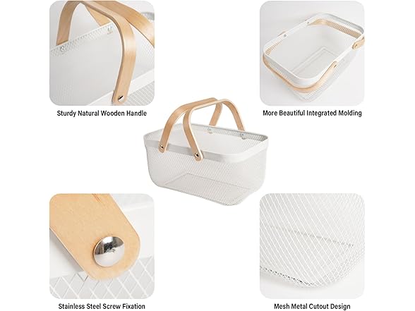 Metal Mesh Steel Harvest Basket