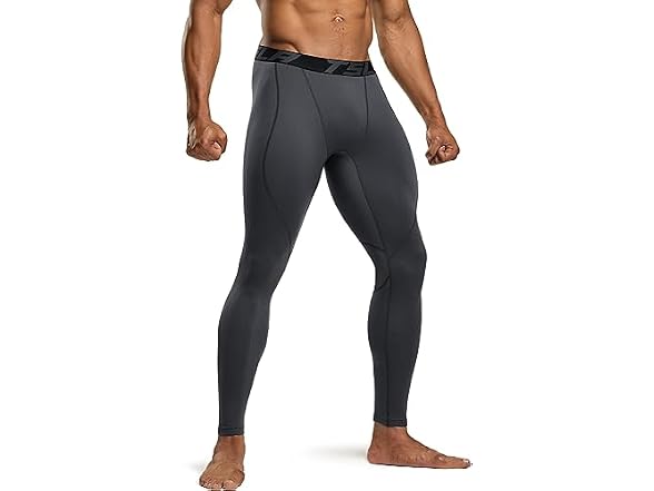 Tsla Men (M) Winter Baselayer Bottoms Pants