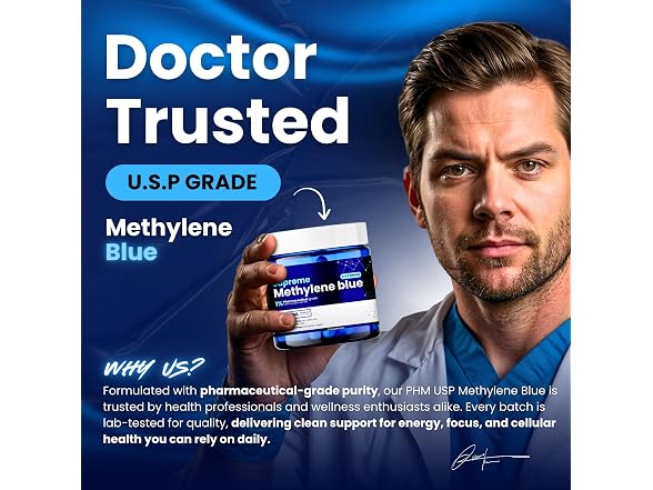 Supreme Methylene Blue Capsules Pharmaceutical