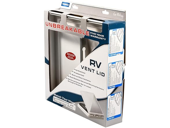 Camco 40162 Polycarbonate RV Vent Lid