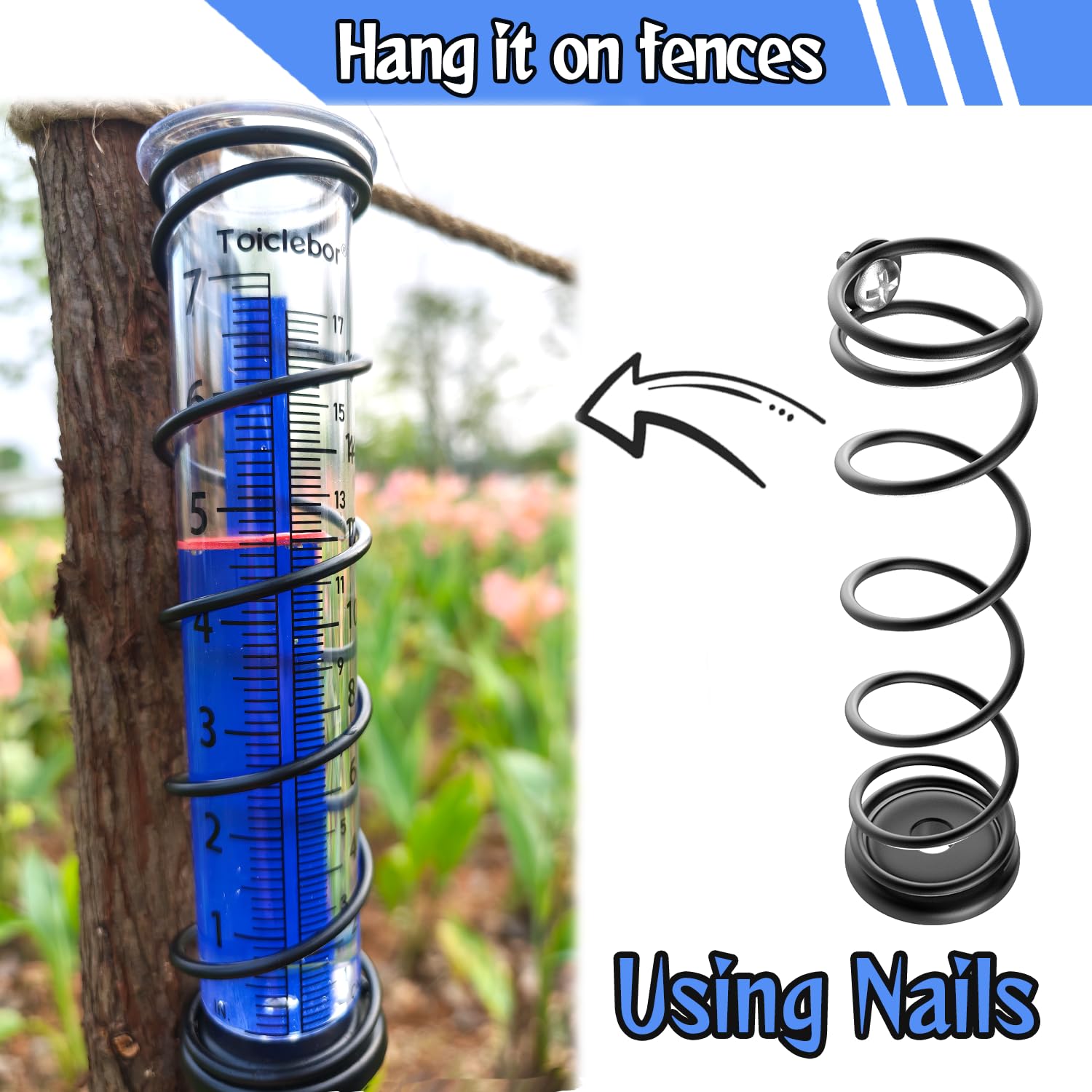 Rain Gauge Outdoor Dual-scale - Gallery 8