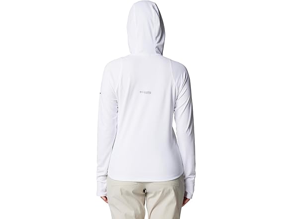 Columbia Wmns Hoodie White (L)