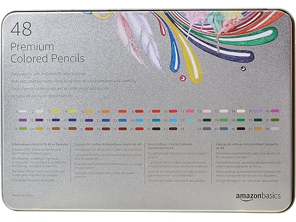 Amazon Basics Premium Colored Pencils