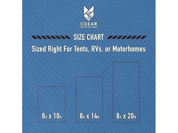 CGEAR Original RV Sand-Free Outdoor Mat