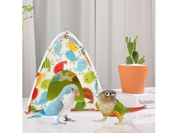 Wontee Bird Nest House Parrot Hanging Tent S