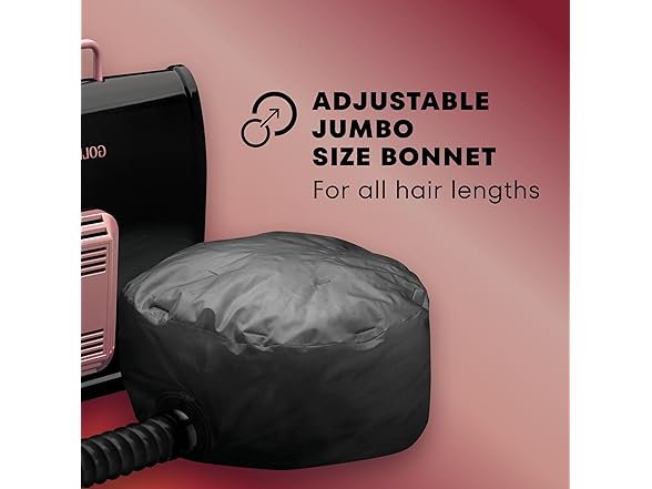 GOLD N HOT Ionic Soft Bonnet Dryer