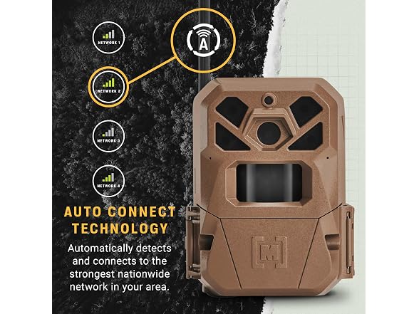 Moultrie Edge 2 Cellular Trail Camera, 3-Pack