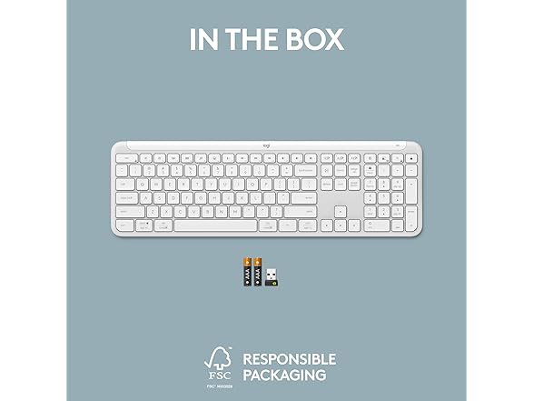 Logitech K950 Slim Full-size Wireless Keyboard