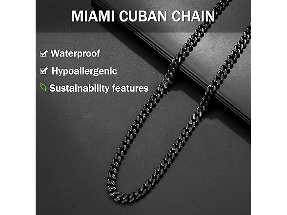 MISWOYI Cuban Chain 20"