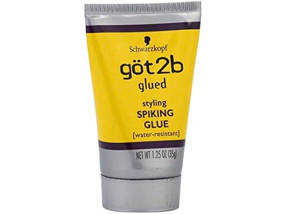 Got2b Glued Styling Spiking Water Resistant Glue 1.25 oz