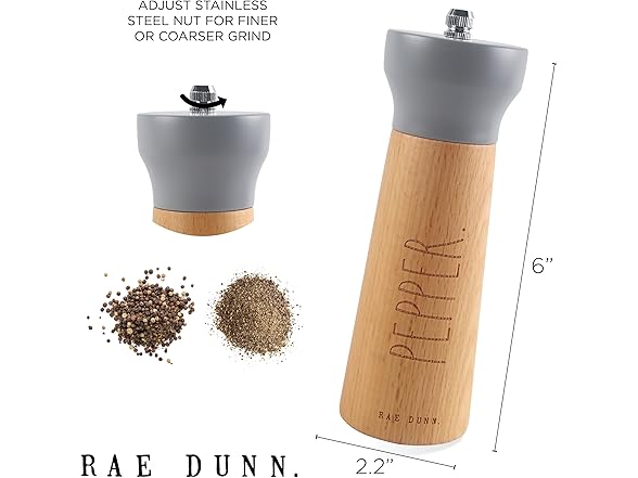 Rae Dunn Salt and Pepper Grinder