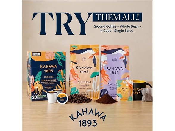Kahawa 1893 K-Cup Variety 40ct