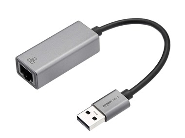 $4.99 Amazon Basics USB 3.0 Gigabit Ethernet Adapter dealfomo