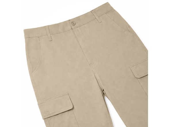 3Pk Asst Mens Cotton Cargo Pants