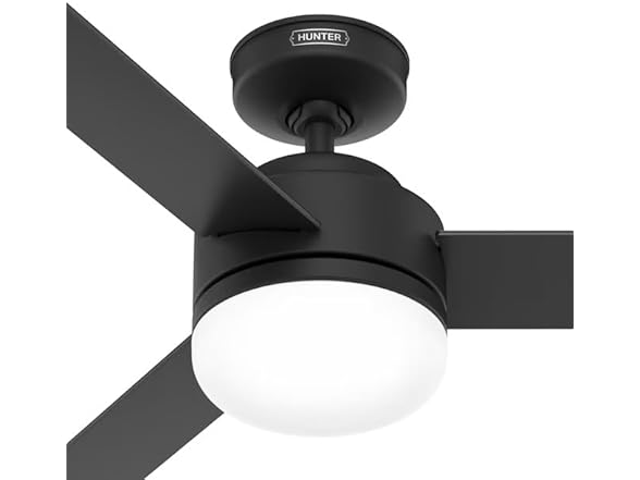 Hunter Fan 52 Inch Matte Black Indoor Ceiling Fan